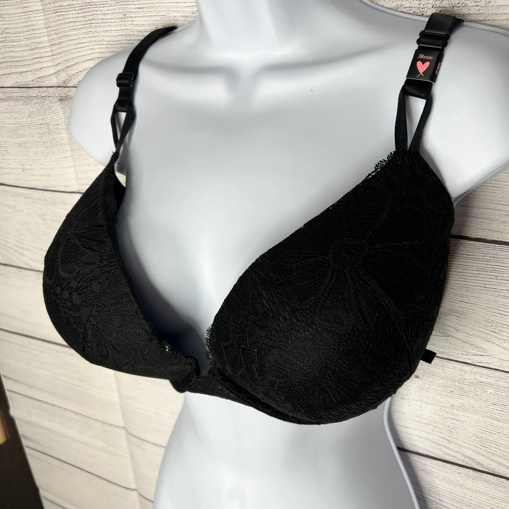 Victoria's Secret Black Push Up Bra New With Tags Size 38DDD and 36DDD - Picture 9 of 10
